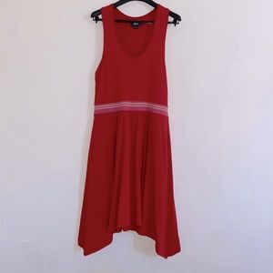 Maeve by Anthropologie red dress with 2 pockets / Size L